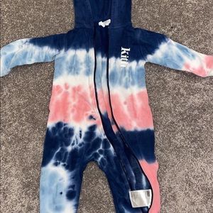 Boys kith tie-dye 12months onesie